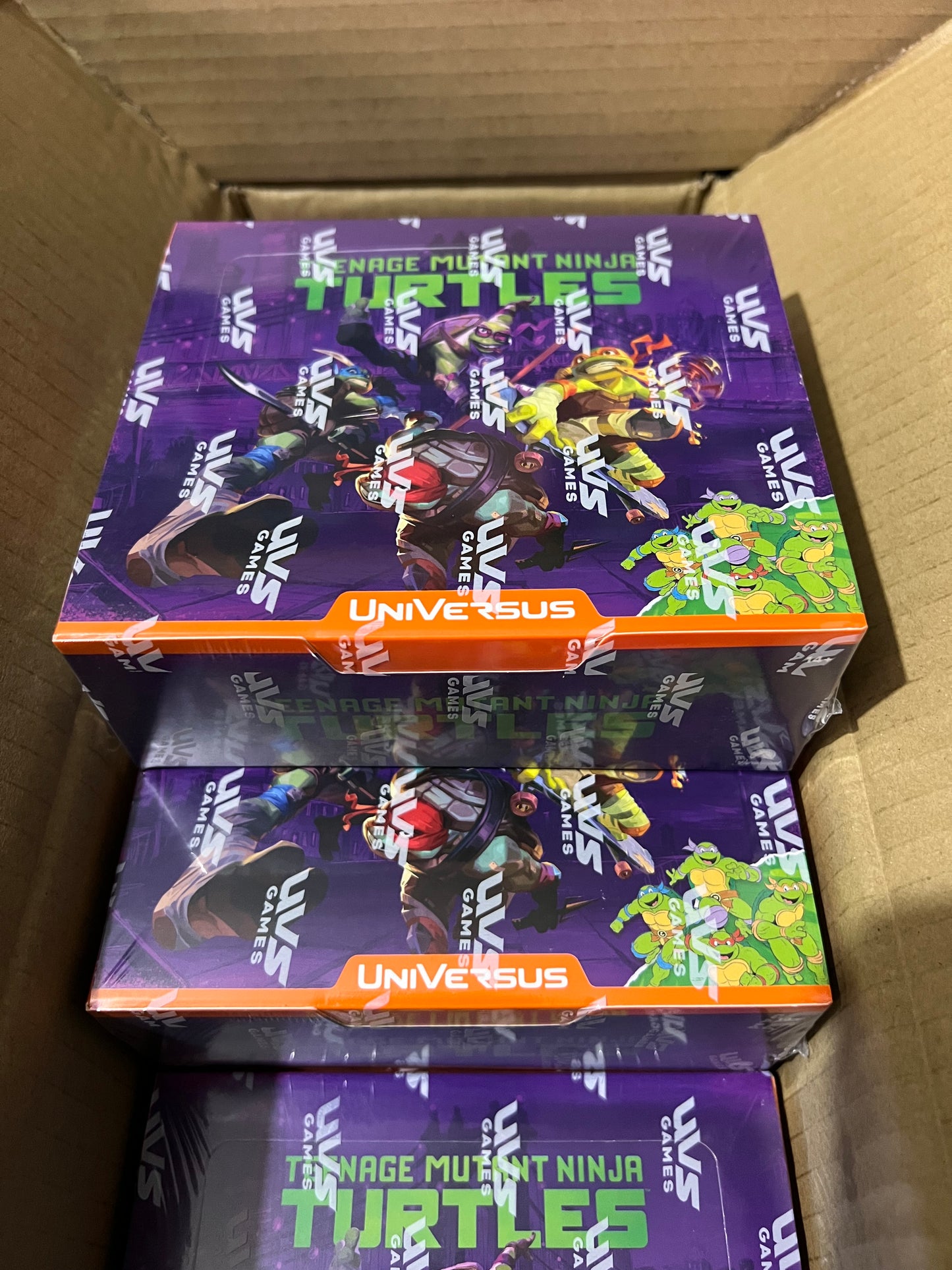 UniVersus: Teenage Mutant Ninja Turtles: Booster Display