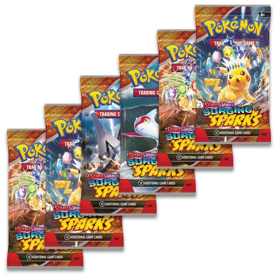 Pokémon TCG Scarlet & Violet 8 Surging Sparks Booster Bundle