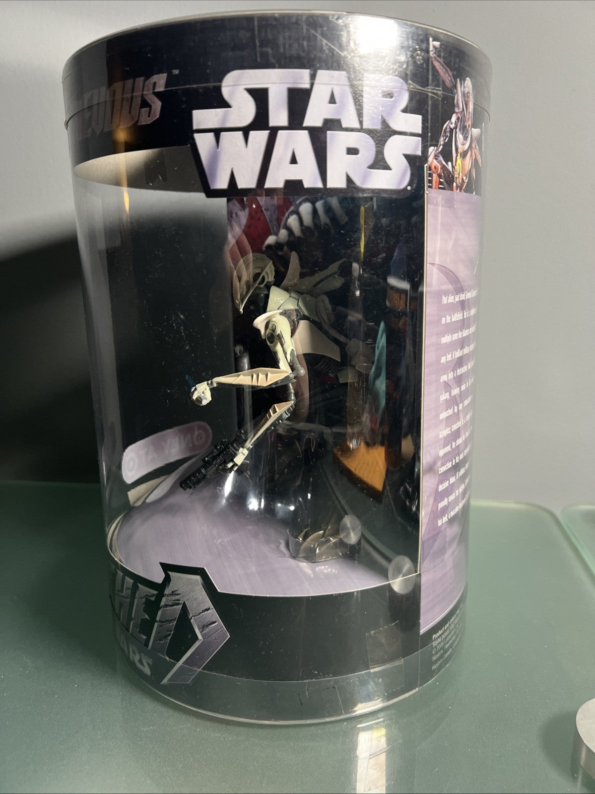 Star Wars GENERAL GRIEVOUS Unleashed Target Exclusive Action Figure HASBRO 2006