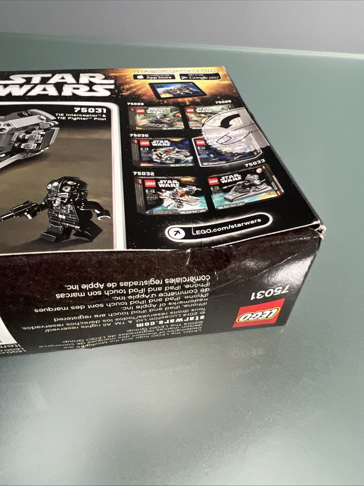 LEGO Star Wars: Tie Interceptor Microfighter (75031) Retired SEALED
