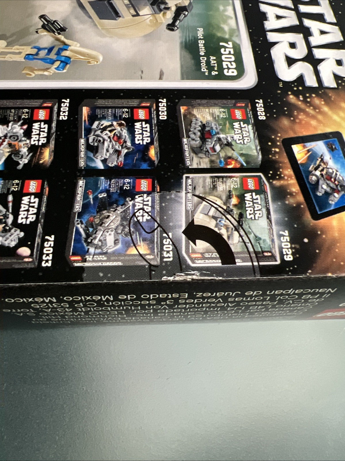 LEGO Star Wars: AAT Microfighter (75029) SEALED!