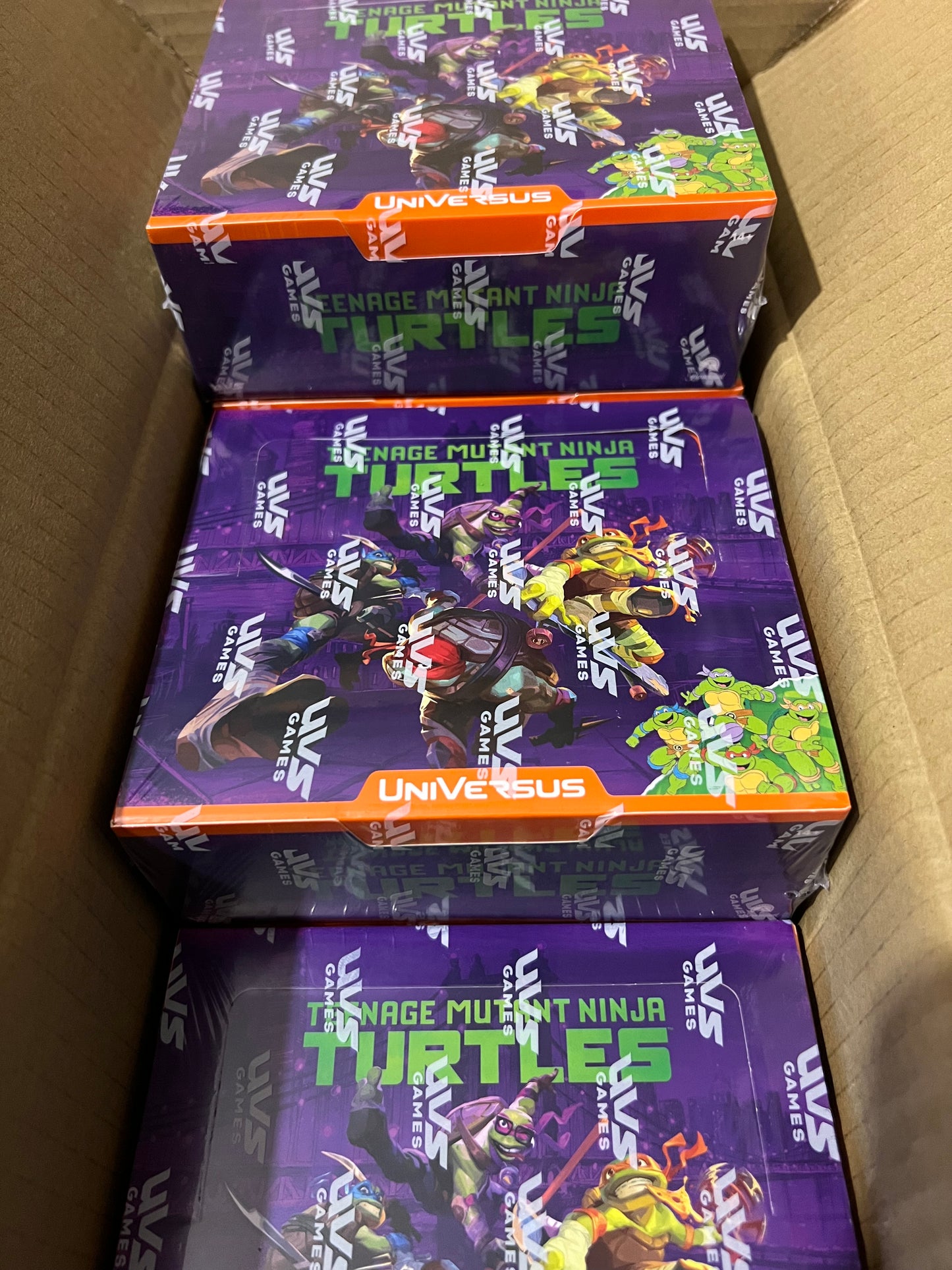 UniVersus: Teenage Mutant Ninja Turtles: Booster Display