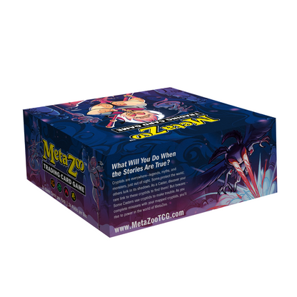 metazoo booster box case MetaZoo TCG 2025 Base Set Booster Box Display 24 Packs – Kimdon Sales Company