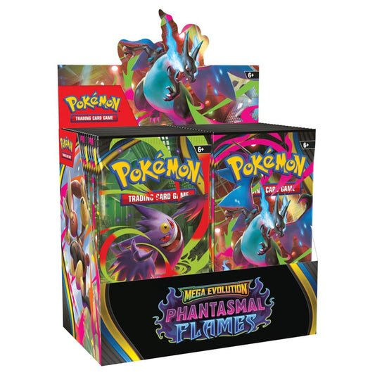 Pokémon TCG: Mega Evolution 2: Phantasmal Flames: Booster Display