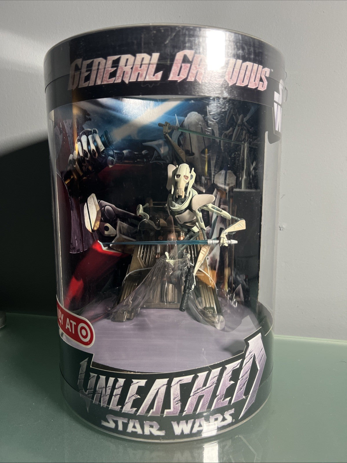 Star Wars GENERAL GRIEVOUS Unleashed Target Exclusive Action Figure HASBRO 2006