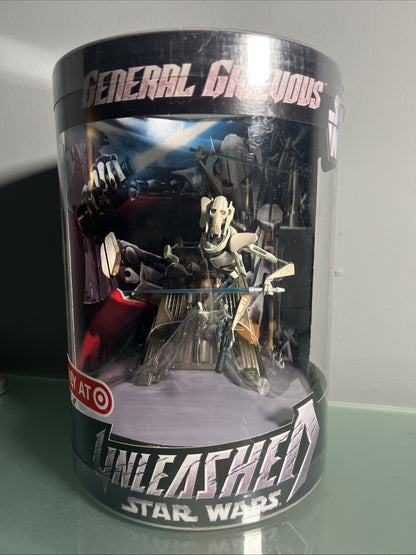 Star Wars GENERAL GRIEVOUS Unleashed Target Exclusive Action Figure HASBRO 2006