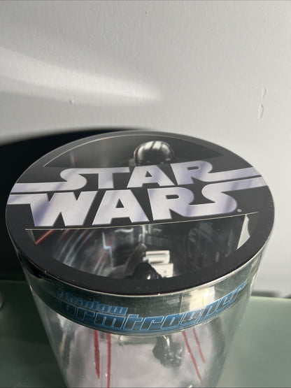 2006 Hasbro Star Wars Unleashed Shadow Stormtrooper Action Figure