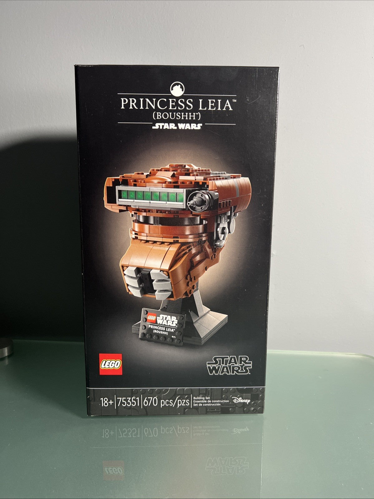 LEGO Star Wars: Princess Leia (Boushh) Helmet (75351) NEW SEALED