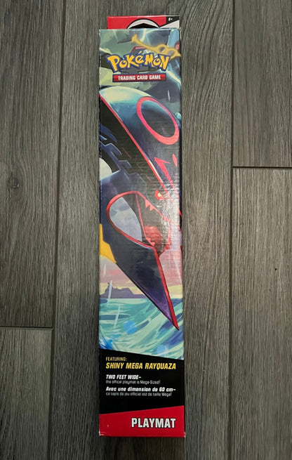 Pokémon TCG Shiny Mega Rayquaza Premium Playmat Sealed New in Box
