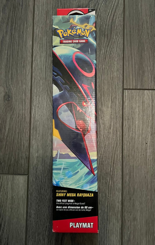 Pokémon TCG Shiny Mega Rayquaza Premium Playmat Sealed New in Box