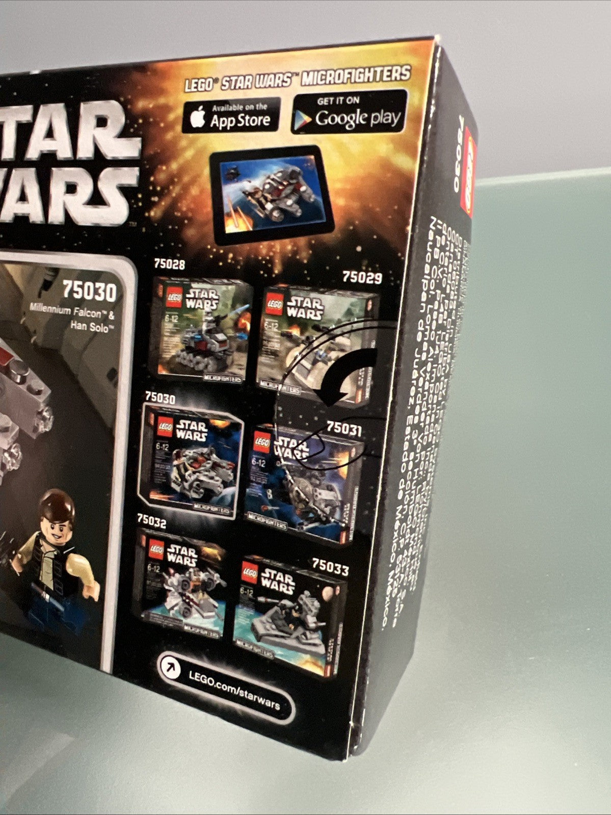 LEGO Star Wars: Millennium Falcon Microfighter 75030 Retired Sealed Box