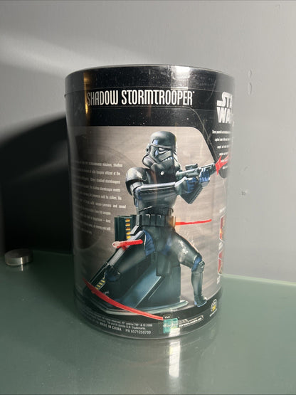 2006 Hasbro Star Wars Unleashed Shadow Stormtrooper Action Figure