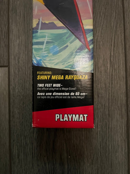 Pokémon TCG Shiny Mega Rayquaza Premium Playmat Sealed New in Box