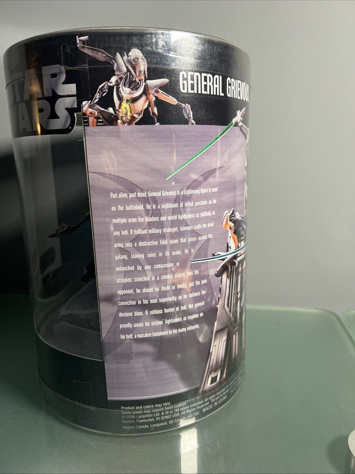 Star Wars GENERAL GRIEVOUS Unleashed Target Exclusive Action Figure HASBRO 2006