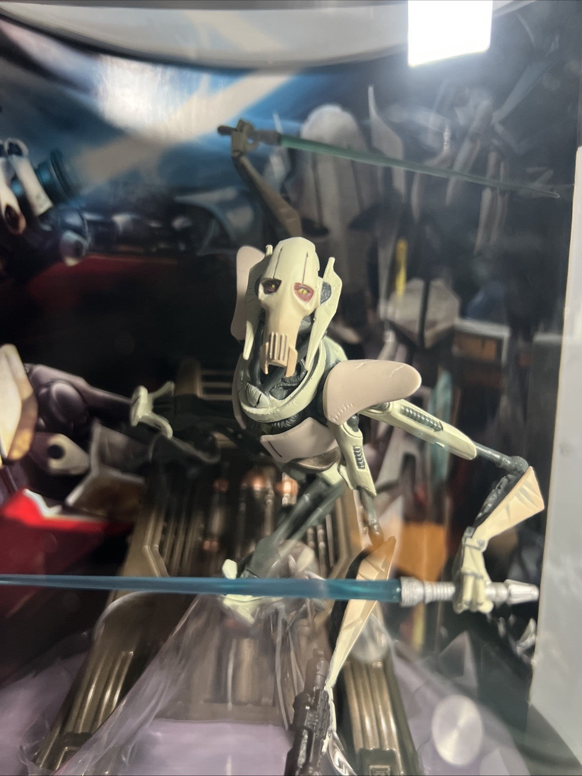 Star Wars GENERAL GRIEVOUS Unleashed Target Exclusive Action Figure HASBRO 2006