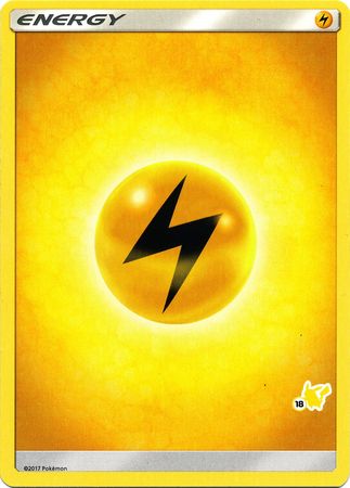Lightning Energy (Pikachu Stamp #18) [Battle Academy 2020]