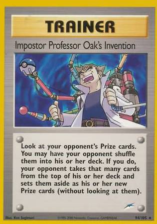 Impostor Professor Oak's Invention (94/105) [Neo Destiny Unlimited]