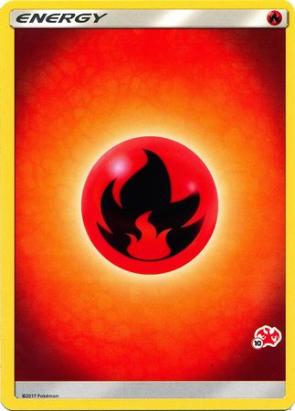 Fire Energy (Charizard Stamp #10) [Battle Academy 2020]