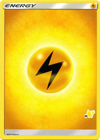 Lightning Energy (Pikachu Stamp #39) [Battle Academy 2020]