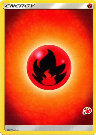Fire Energy (Charizard Stamp #8) [Battle Academy 2020]