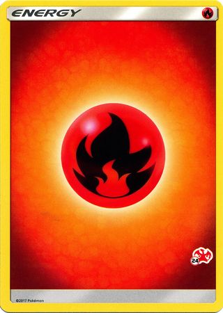 Fire Energy (Charizard Stamp #24) [Battle Academy 2020]