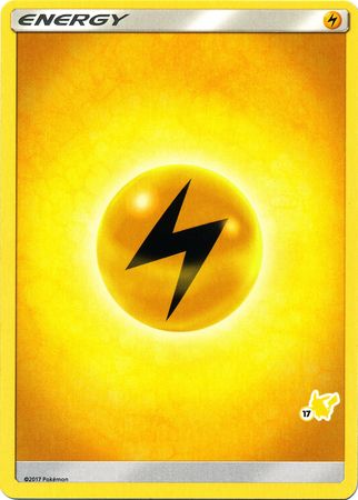 Lightning Energy (Pikachu Stamp #17) [Battle Academy 2020]
