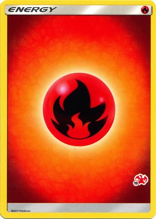 Fire Energy (Charizard Stamp #19) [Battle Academy 2020]