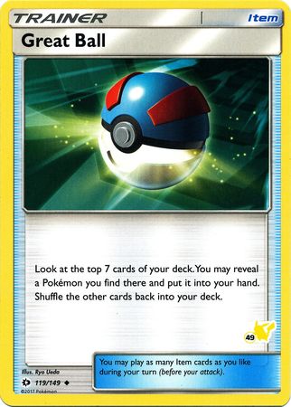 Great Ball (119/149) (Pikachu Stamp #49) [Battle Academy 2020]
