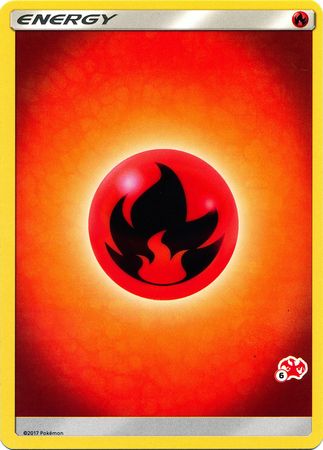 Fire Energy (Charizard Stamp #6) [Battle Academy 2020]
