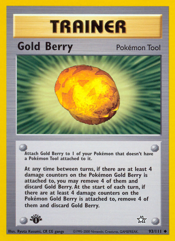 Gold Berry (93/111) [Neo Genesis 1st Edition]