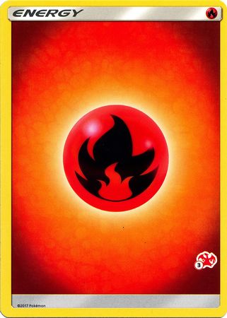 Fire Energy (Charizard Stamp #3) [Battle Academy 2020]