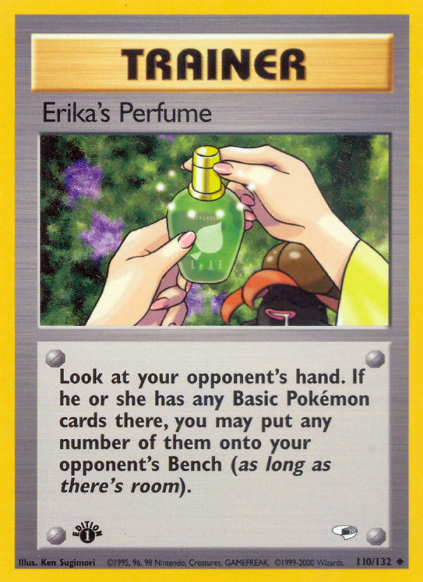 Erika's Perfume (110/132) [Gym Heroes 1st Edition]