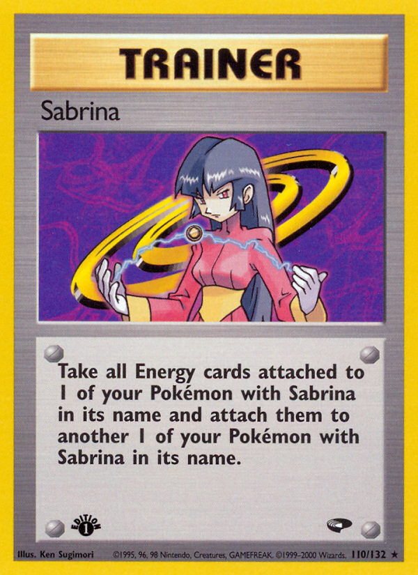 Sabrina (110/132) [Gym Challenge 1st Edition]