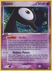 Unown (R) (R/28) [EX: Unseen Forces]
