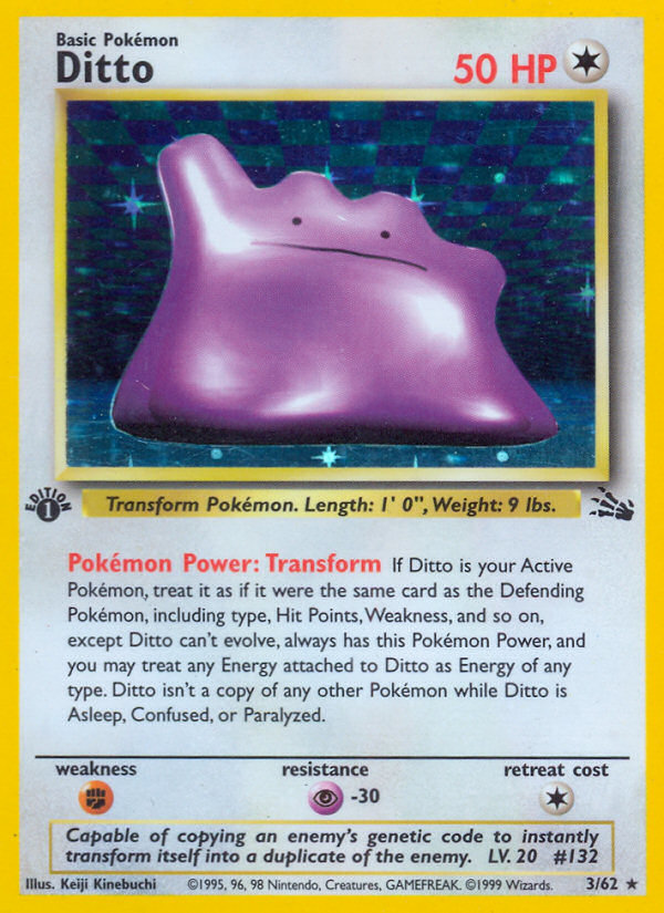Ditto (3/62) [Fossil 1st Edition]